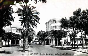 Ain-Taya - Route Nationale - Poste et Mairie